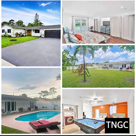 Beautiful Gem In Miami Gardens W Heated Pool Villa